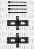 BORG & BECK BBK1433 Accessory Kit, disc brake pads